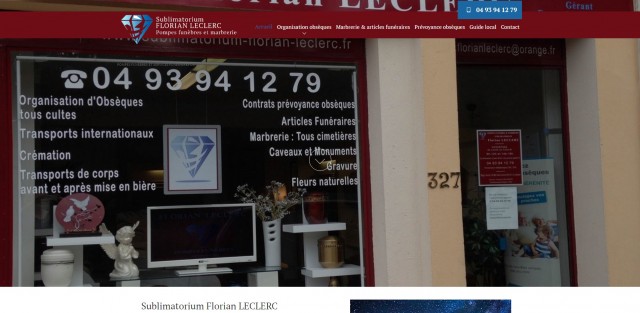 Entreprise d'organisation d'obsèques à Cannes - Sublimatorium Florian Leclerc