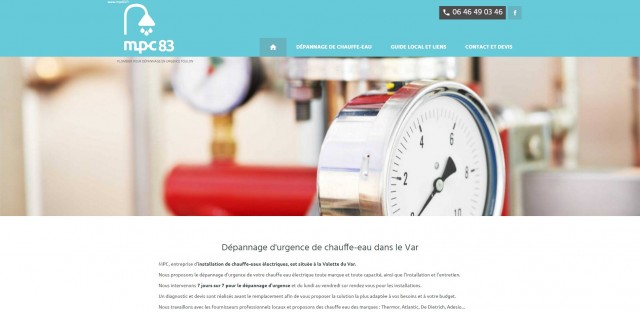 Faire réparer un chauffe-eau à Toulon - MPC 83