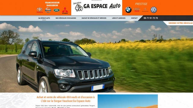 Où acheter un 4x4 d'occasion dans le Vaucluse ? - GA Espace Auto