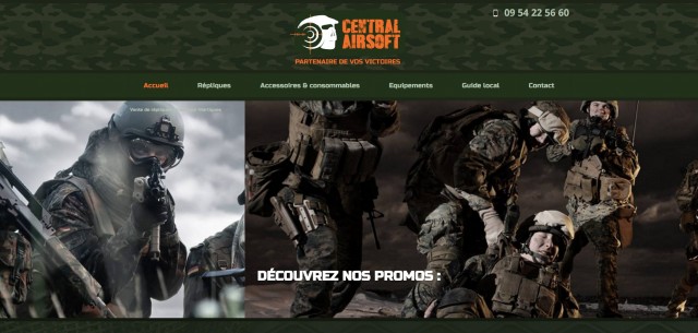Boutique d'articles airsoft à Martigues - Centralairsoft