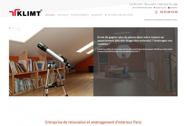 Quelle entreprise pour rénover et aménager un intérieur à Paris ? - Klimt