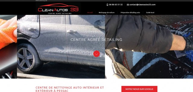 Entreprise de nettoyage auto à Pessac - Cleanautos33