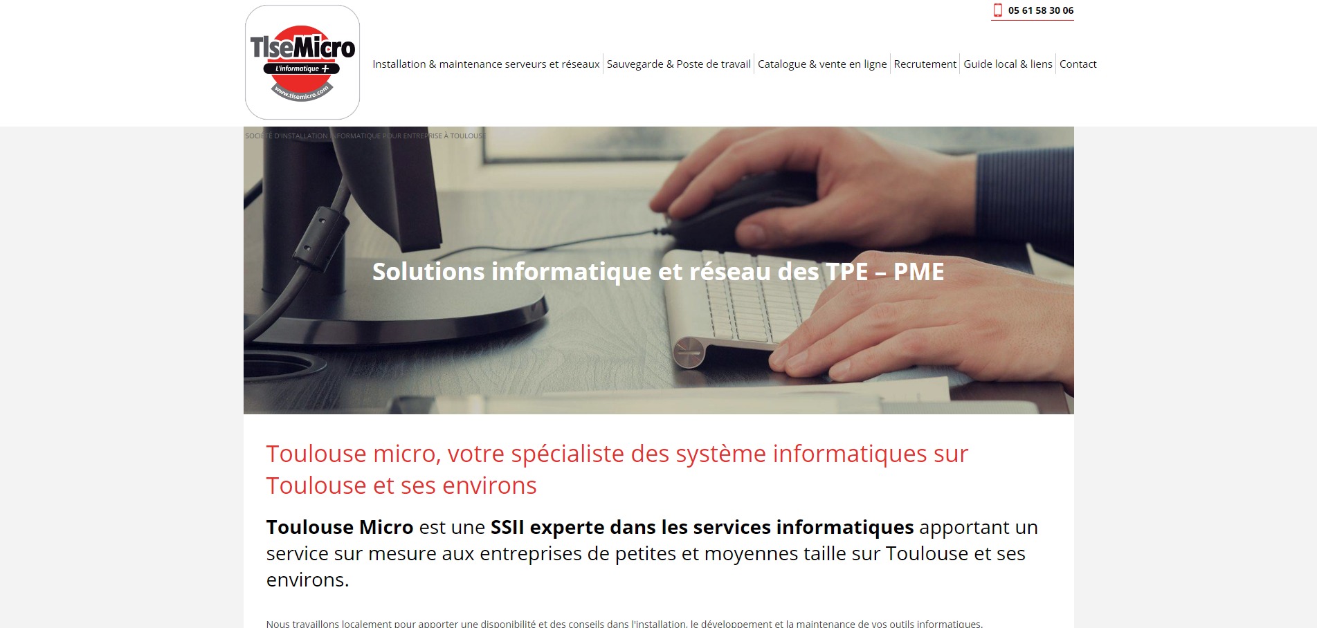 Société de services en numérique sur Toulouse - Tlsemicro.fr