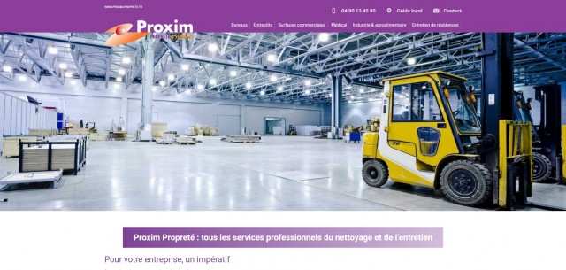 Entreprise d'entretien et de nettoyage pour entreprises à Marseille - Proxim-proprete.fr