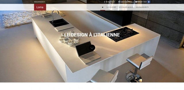 Installation de cuisine moderne Aix-en-Provence - Loma