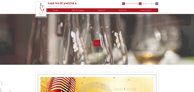 Location de salle et restauration sur Aix-en-Provence - Salons Francesca
