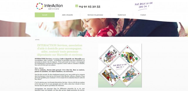 Aide à domicile pour senior à Marseille - InterAction Services