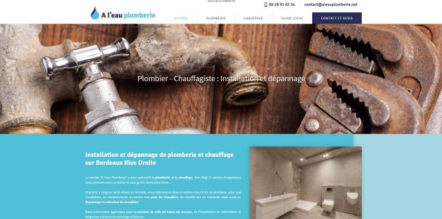 Quel plombier à Bordeaux Rive Droite pour installation et réparation de plomberie ? - A l’eau Plomberie
