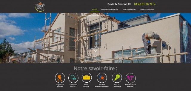 Travaux de rénovation intérieure et extérieure sur Aix-en-Provence - www.renovmidi.com