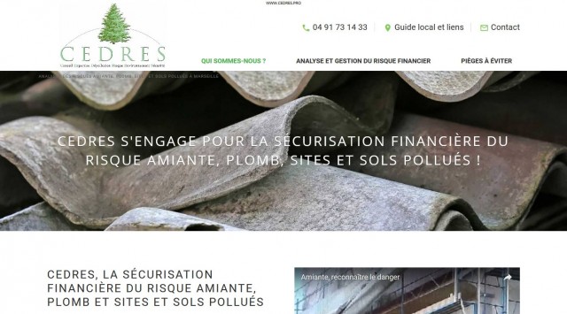 Cabinet d'audit pour diagnostic amiante avant travaux - CEDRES