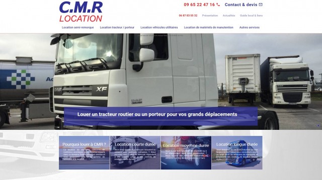 Quelle société pour la location d'un semi-remorque en Rhône-Alpes ? - CMR Location
