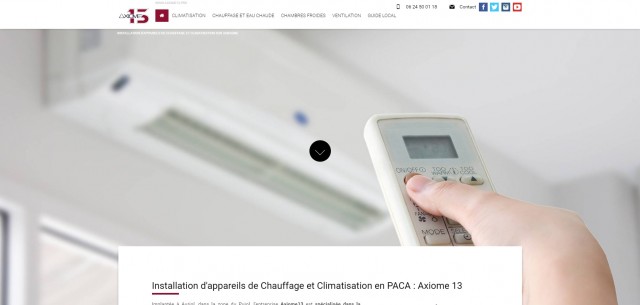 Vente, pose et dépannage de climatisation et chauffage sur Aubagne - www.axiome13.pro