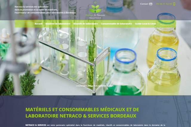 Où acheter du matériel médical pour laboratoire à Bordeaux - Netraco & Services