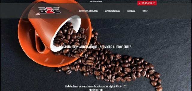 Location de distributeurs automatiques et téléviseurs sur Marseille - www.j2cdistribution.fr