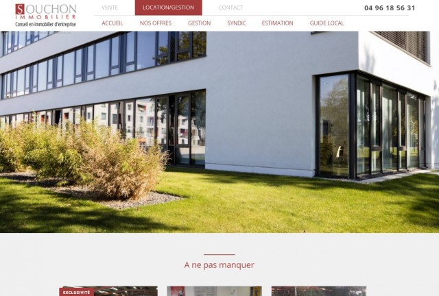 Quelle agence à Aubagne pour la location de locaux commerciaux ? - Souchon Immobilier