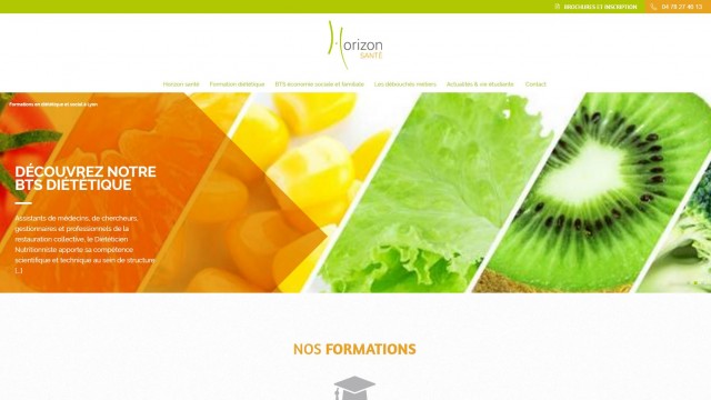 Dans quelle école préparer le BTS diététique pour être nutritionniste à Lyon ? - Horizon Santé