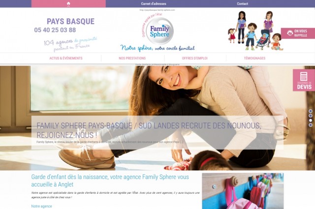 Où faire garder votre enfant par une nounou à Biarritz - Family Sphere