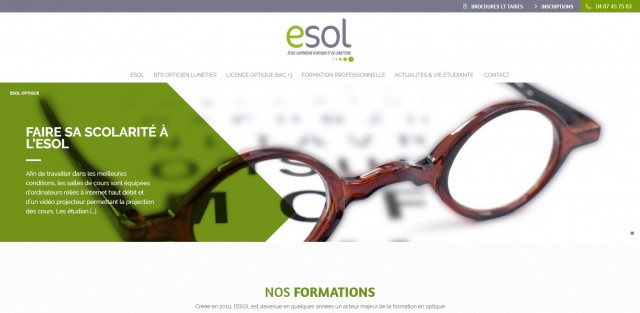 Formation opticien optométriste à Montpellier - ESOL