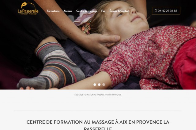 Quel centre pour une formation au massage à Aix-en-Provence - La Passerelle Formation
