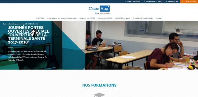 Préparation au concours Paces à Grenoble - Cape Sup Paces