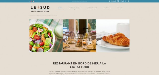 Restaurant, bar à vins et cuisine de la mer à La Ciotat - www.lesudlaciotat.fr