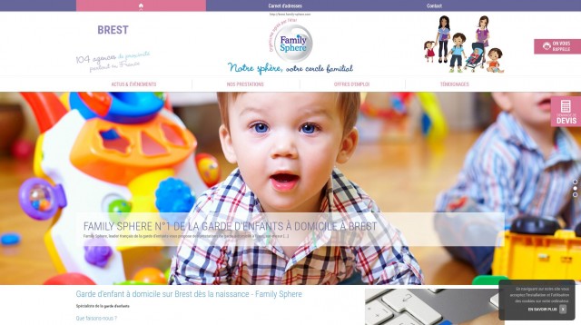 Quelle agence pour la garde de bébé et enfant à Brest ? - Family Sphere