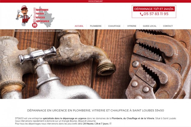 Quel artisan pour un remplacement de chaudière en urgence à Libourne - DTSM33