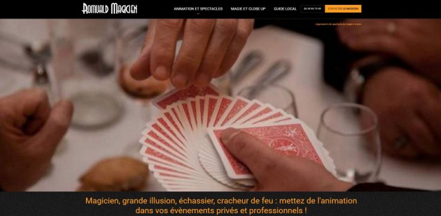Quelle animation pour une soirée d'entreprise à Cannes ? - Romuald Magicien