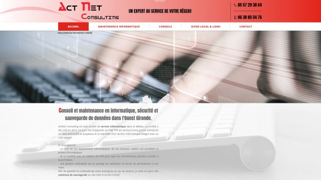 Quel informaticien pour l’administration de réseau pour entreprise dans le Médoc ? - ActNet Consulting