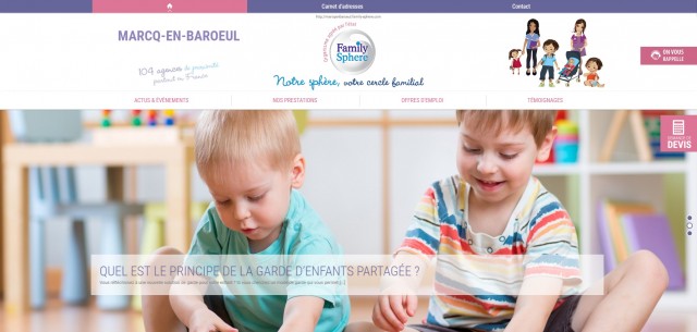 Garde d'enfants à domicile et soutien scolaire sur Marcq en Baroeul - marcqenbaroeul.family-sphere.com