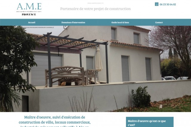 Économiste de la construction pour projet immobilier à Aix en Provence - A.M.E Provence