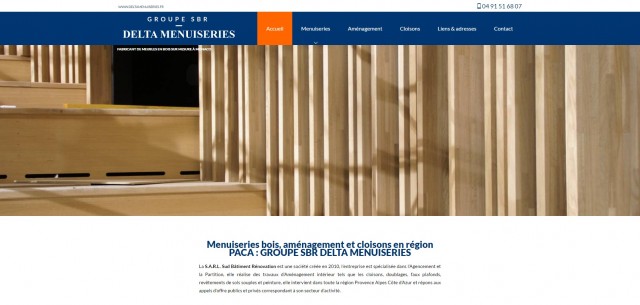Menuiseries et aménagements en bois haut de gamme sur Marseille - Delta Menuiseries