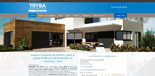 Installateur de menuiseries Tryba à Montpellier - Les Menuiseries du Soleil