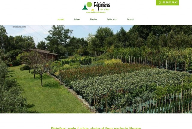 Où acheter des arbres fruitiers à Libourne ? - Les Pépinières de Linas