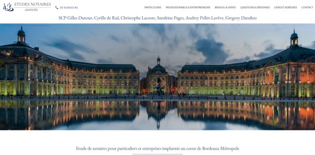 Notaires associés à Bordeaux - Notaires Bordeaux