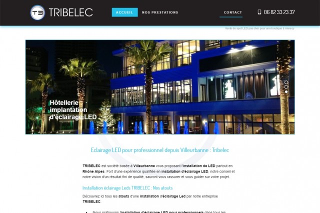 Installation d'éclairage LED pour professionnels à Lyon - TRIBELEC