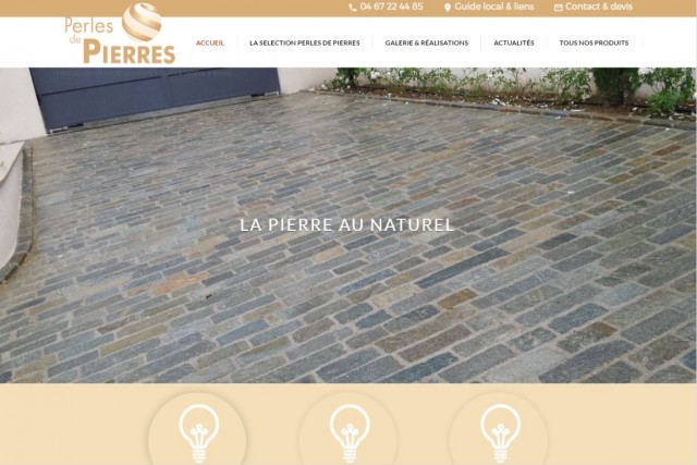 Spécialiste de la vente de pierres naturelles à Montpellier - Perles de Pierres