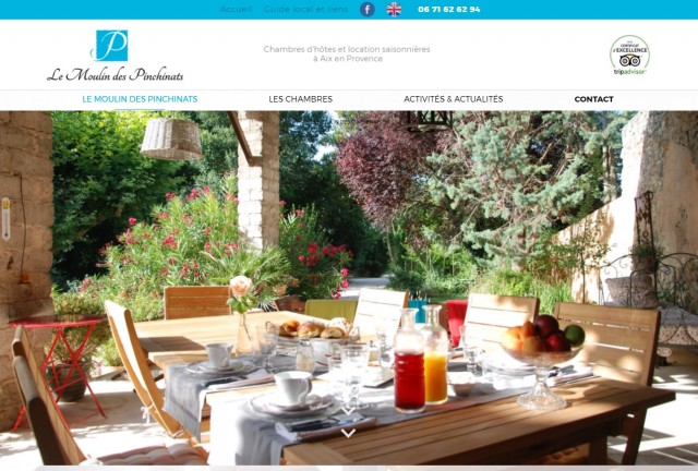 Trouver un bed and breakfast à Aix en Provence : Le Moulin de Ravel