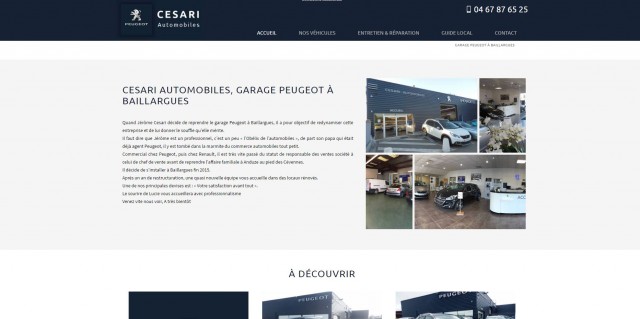 Concessionnaire Peugeot proche Montpellier - Cesari Automobile