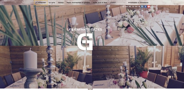 Restaurant à Aubagne pour fêter un anniversaire - Les Enfants Gâtés