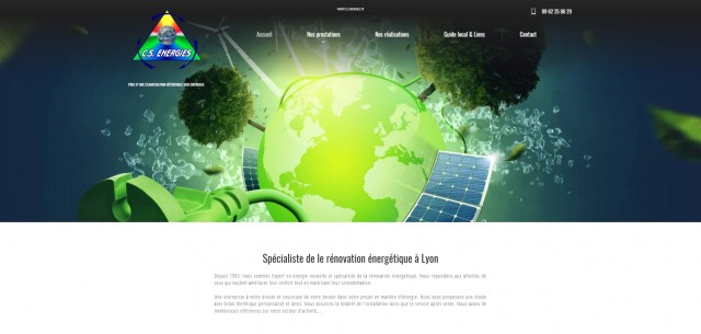 Systèmes de chauffage et de climatisation pour économies d'énergie à Lyon - www.cs-energies.fr