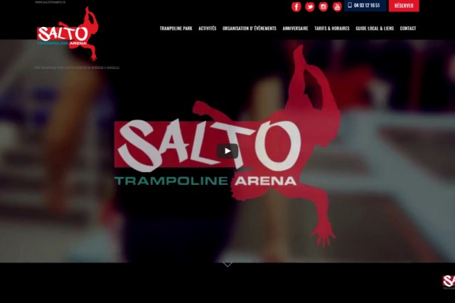 Trampoline park pour une activité à faire le week end à Aix en Provence - Salto Trampoline Arena
