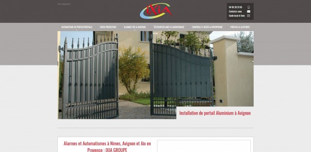 Pose de système de vidéosurveillance à Avignon - IXIA Groupe