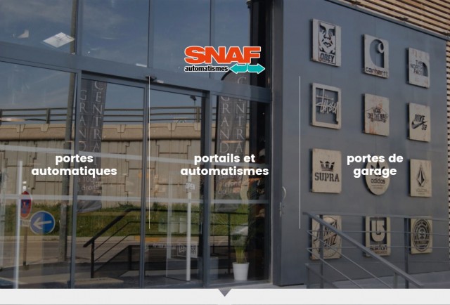 Entreprise pour la fabrication et installation de porte automatique à Toulon - SNAF