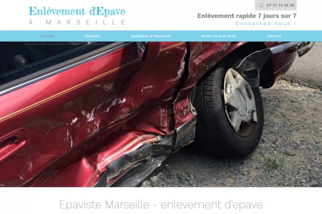 Comment faire enlever une épave à Marseille 13015 ? - Enlèvement d’épave à Marseille