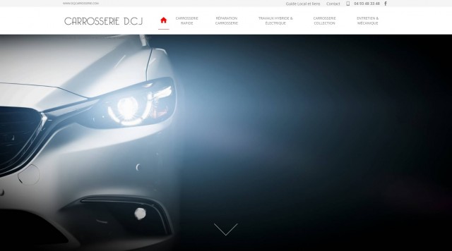 Carrosserie auto pour réparation rapide à Cannes - www.dcjcarrosserie.com