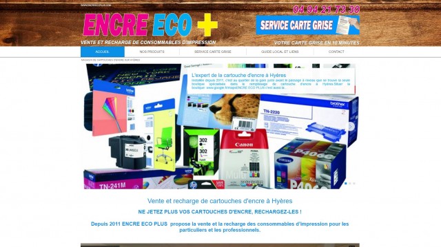 Vente de cartouches d’encre pas chères et compatibles à Hyères - Encre Eco +