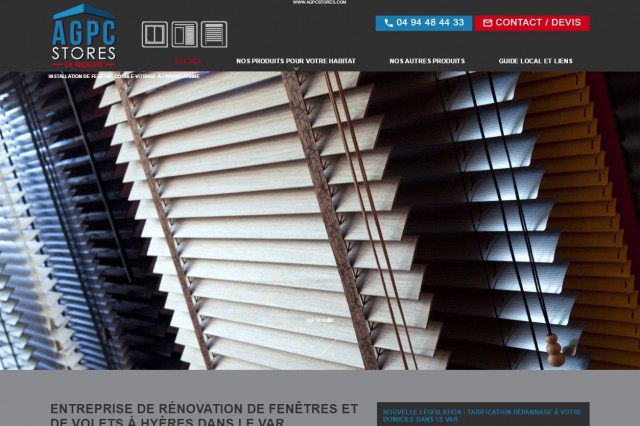 Installation de store banne pour terrasse à Hyères - AGPC STORES