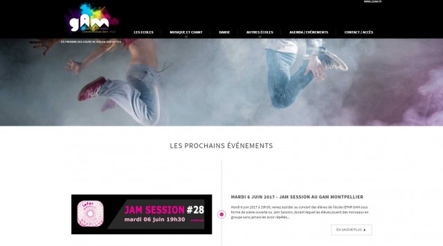 Cours de musique, de danse et de chant à Mauguio - www.legam.fr