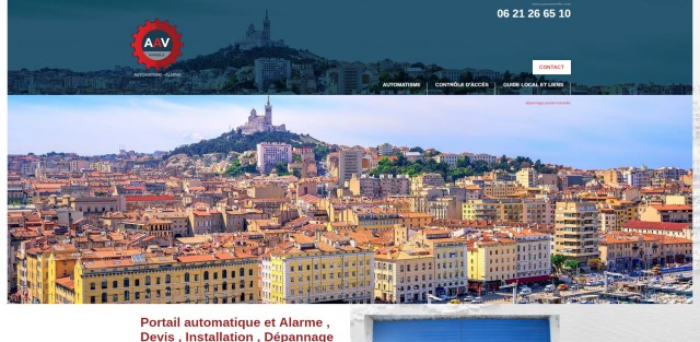 Installation de portail automatique à Marseille - AAV Marseille